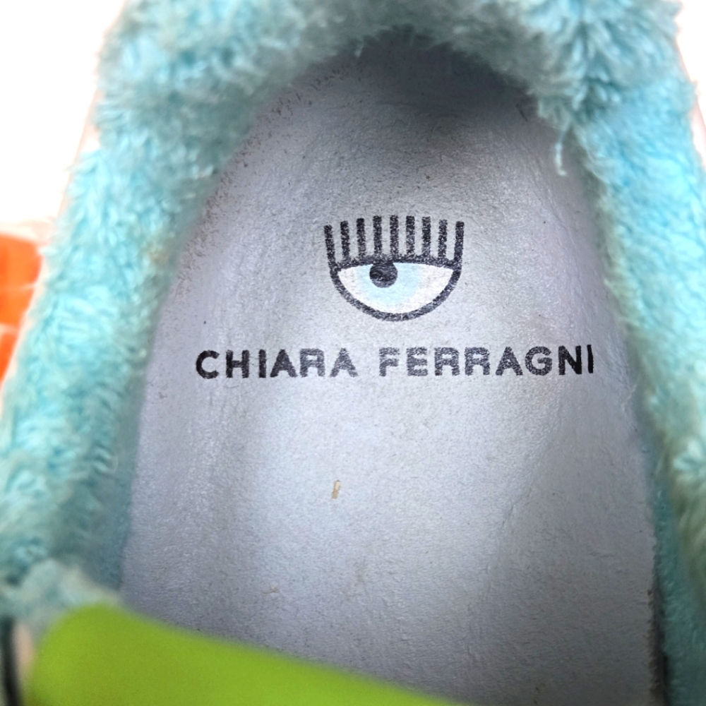 NWT Chiara Ferragni sneakers, never worn size 38, smoke and pet free home - Picture 8 of 9